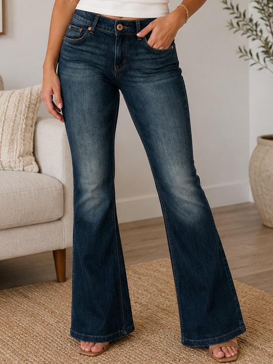 Levi's Other - Levi's Dark Blue Skinny Flare Jeans